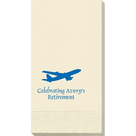 Jumbo Airliner Guest Towels